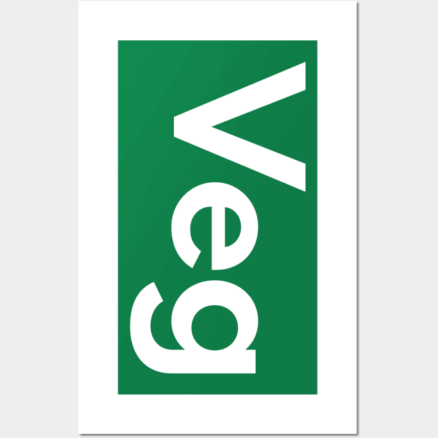 VEG (2019) Wall Art by RandomMart